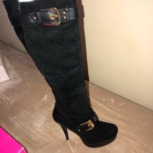 women’s over the knee heeled boots